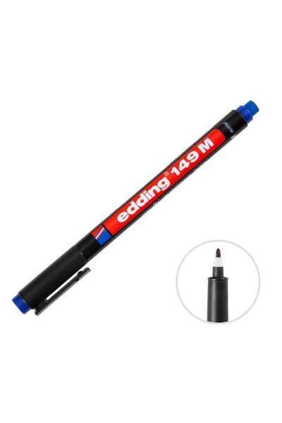 Edding 149m Asetatlı Baskı Devre Kalemi - Kalın - Siyah
