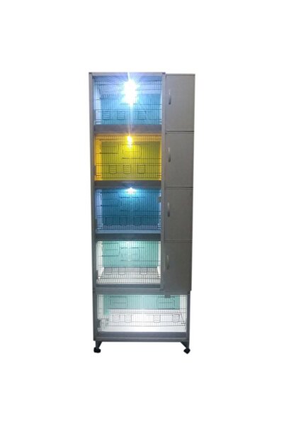 İstanbul Kafes - Model M05ys - Pvc Kuş Dolabı – Dolap Kafes – Pvc Kafes – Salma Kafes (MONTAJLI KURULU GÖNDERİM)