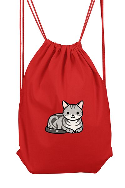 herotasarım 36x50 Cm Cat Sports Backpack - Bll2329