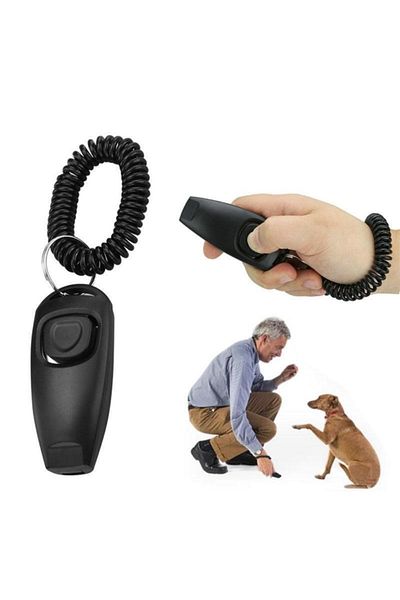 Mixpet 7 Cm Black Whistle Clicker - Dog Training