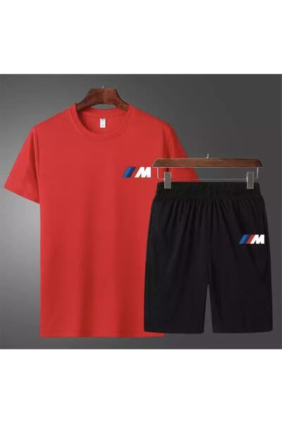 TROVE I Mm Bmw Baskılı Pamuk Ter Tutmayan Çift Cep Yeni Stil Dış Mekan Erkek ...