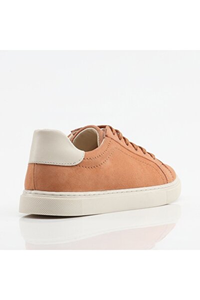 Hotiç Genuine Leather Salmon Women's Sports Shoes