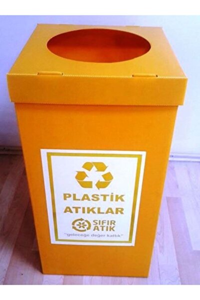 Gediz Sıfır Atık Kutusu - Sarı Plastik Atıklar