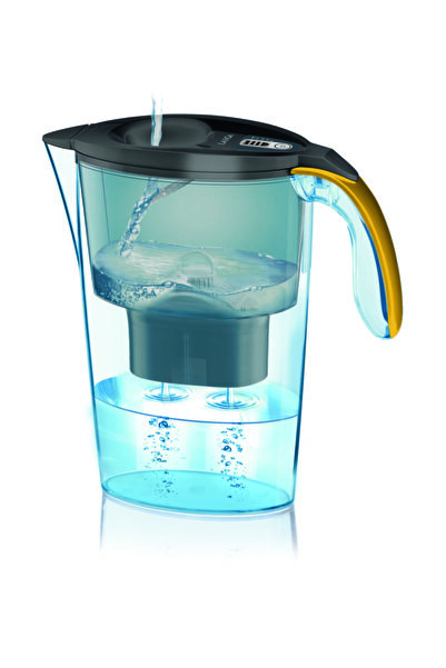 LAICA Light Graffiti Serisi Dijital Sayaçlı Filtreli Akıllı Su Arıtmalı Filtre Sürahi 2.30lt.