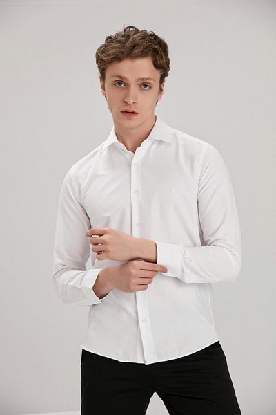 ALEXANDERGARDI Slim Fit πουκάμισο (e21-prgr)