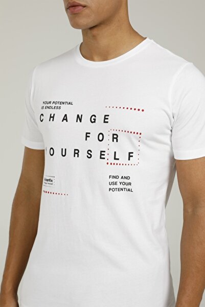 Kinetix Μπλουζάκι 2m Sn995 Brian Slogan 2fx