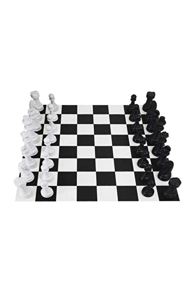 ÇAĞDAŞ Bahçe Satrancı Taşları (büyük) 85 Cm Şah Boyu