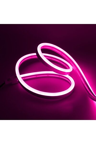 Forlife 12v Neon Şerit Led Pembe Işık