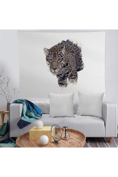 MEKTA HOME Leopard Washable Stain Resistant Stain Resistant Decorative Wall C...