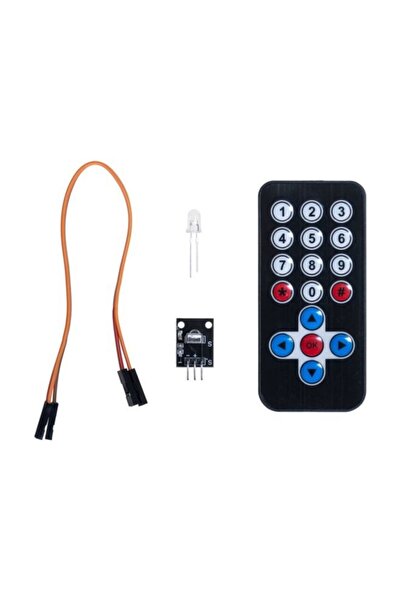 Arduino Ir Alıcı Verici Kumanda Seti - Ir Receiver Module Wireless Remote Control K