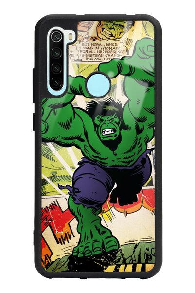 Spoyi Xiaomi Redmi Note 8 Hulk Design Glossy Phone Case