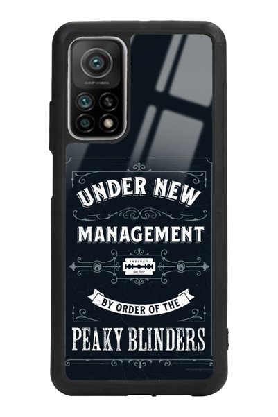 Spoyi Xiaomi Mi 10t Peaky Blinders Glossy Phone Case with Management Design