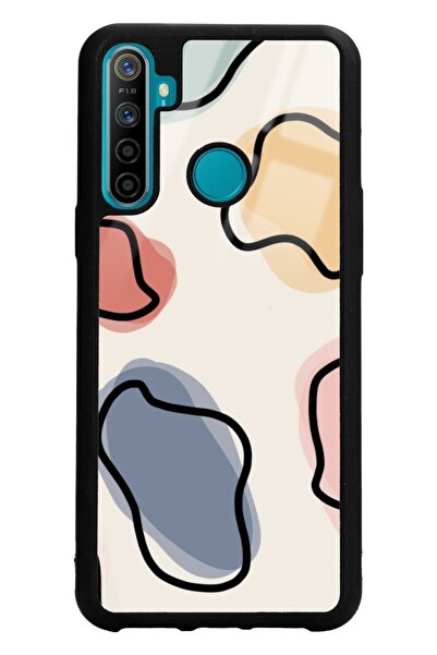 Spoyi Oppo Realme 5i Nude Milky Tasarımlı Glossy Telefon Kılıfı