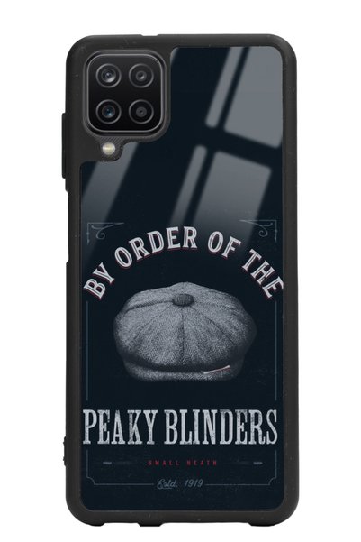 Spoyi Samsung A12 Peaky Blinders Cap Design Glossy Phone Case