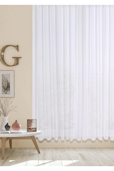 Demirhan Perde Linen 1/2.5 Regular Pleated Tulle - Comfortable Cut