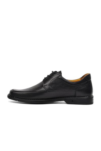 Dr.Flexer 061601 Black Genuine Leather Men's Casual Shoes