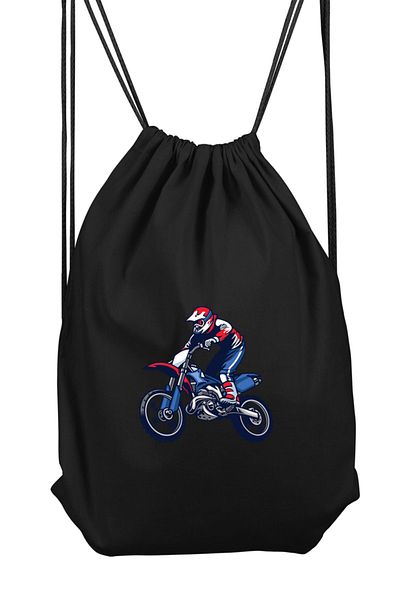 herotasarım Αθλητικό σακίδιο πλάτης Motocross - 36x50 cm Bll1997