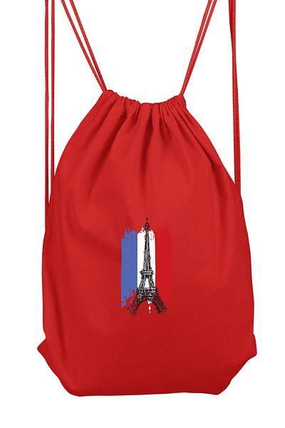 herotasarım Αθλητικό σακίδιο πλάτης France Eiffel Tower 36x50 cm Bll2282