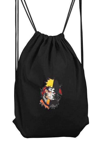 herotasarım Αθλητικό σακίδιο πλάτης με μοτίβο Naruto Anime - 36x50 cm Bll2692