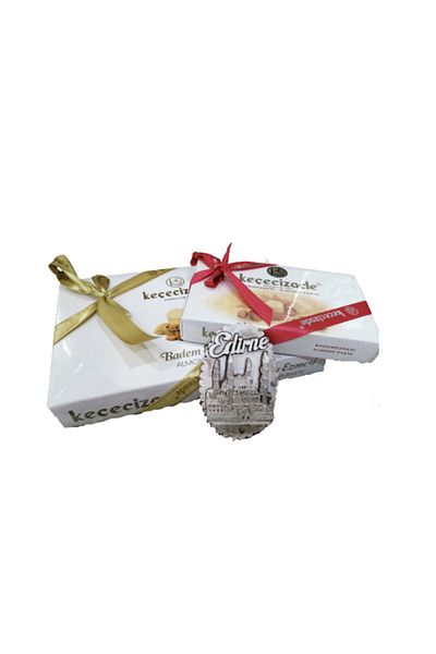 KEÇECİZADE 415 Gr + 215 Gr Almond Paste + Edirne Magnet