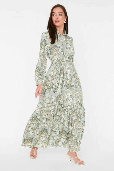 Trendyol Modest Kleid - Ecru - A-Linie