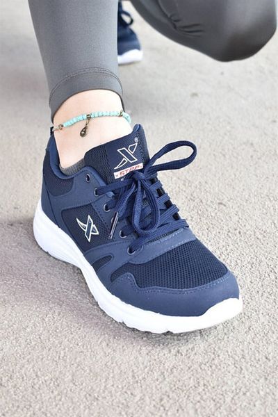 XStep Bleumarin - Pantofi sport ortopedici cu talpă ultra ușoară pentru mers zilnic, alergare