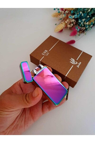 Genel Markalar Usbli Tesla Model Elektrikli Şarjlı Çakmak