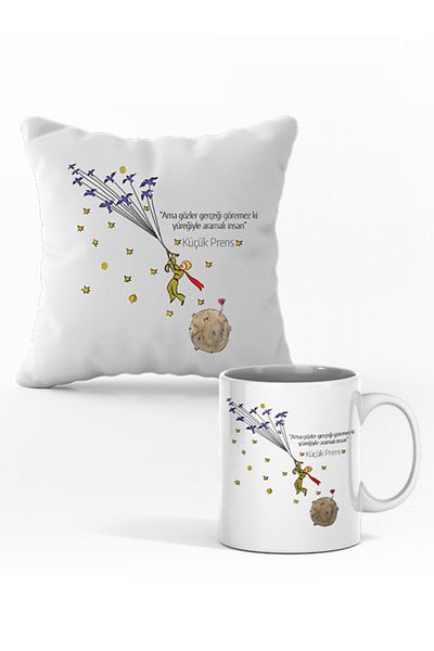 kupasepeti Little Prince Pillow And Mug