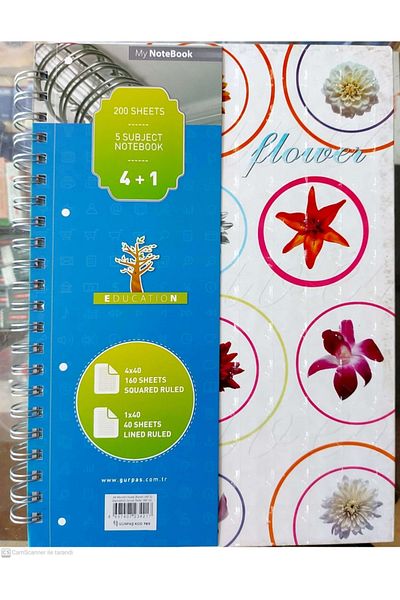 Gürpaş 200 Yp 4+1 Hard Cover Notebook