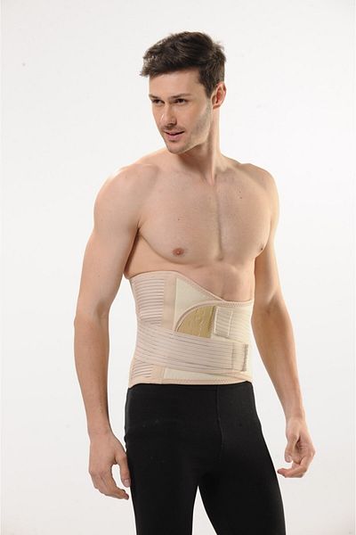 Şalcı Unisex Skin Color Waist Supporting Orthopedic Underwire Waist Corset