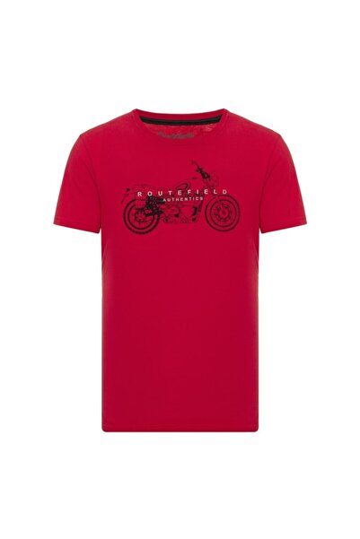 ROUTEFIELD جولة تي شيرت رجالي