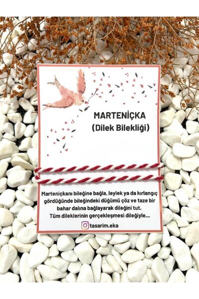 EKA TASARIM Marteniçka Dilek Bilekliği 2 Adet