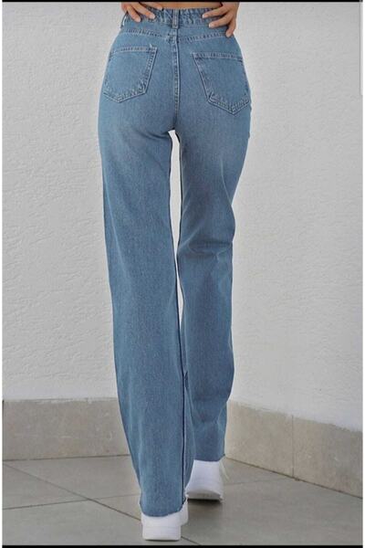 Trn JNS Senhor Extra High A.c.a.i.p S.o.l.m.a.z Μαύρο φαρδύ τζιν παντελόνι (ΣΟΥΠΕΡ ΥΨΗΛΟ ΜΗ ΕΞΑΙΡΕΤΑΙ)