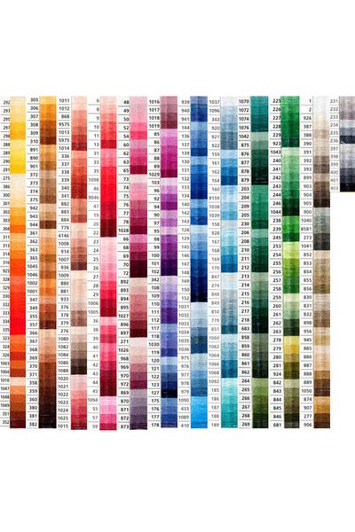 BALIM ÖRGÜ EVİ Anchor Muline Select-Al 25 Piece Color Muline Yarn Set
