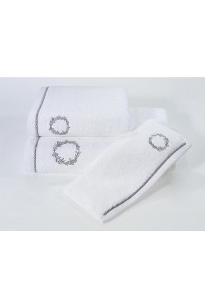 Soft Cotton Şehzade 50x100cm Towel White