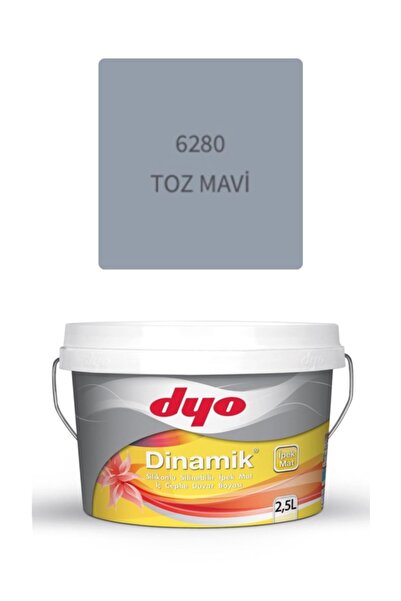 Dyo Dinamik Silikonlu Silinebilir Ipek Mat Iç Cephe Duvar Boyası 2.5 lt