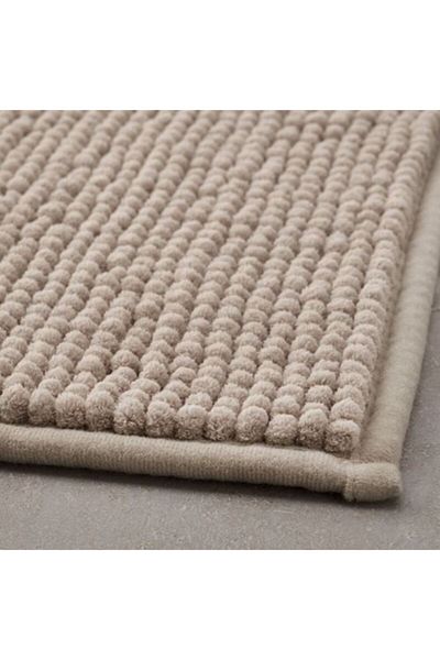 IKEA Χαλάκι μπάνιου Microfiber Soft Dark Beige Toftbo 50x80
