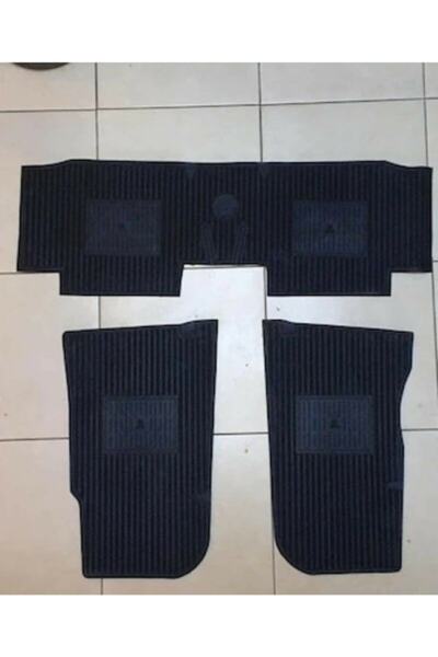 Genel Markalar Orjinal Tofaş Kauçuk Dekorlu Paspas - Oem Tofaş Paspas Lacivert