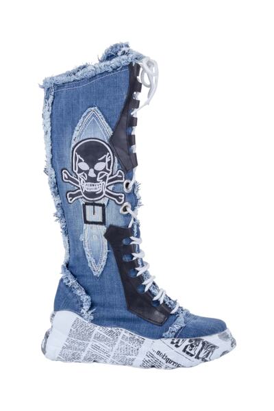 StarBlueMooN Kadın Kot Çizme