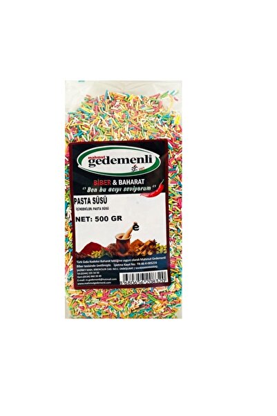 GEDEMENLİ Pasta Süsü 500 Gr