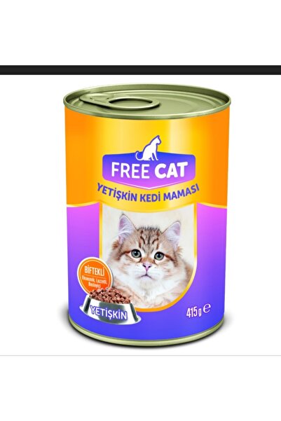 SİYAHİNCİ GÜMÜŞ Free Cat Kedi Maması Biftekli Yetişkin 415 Gr