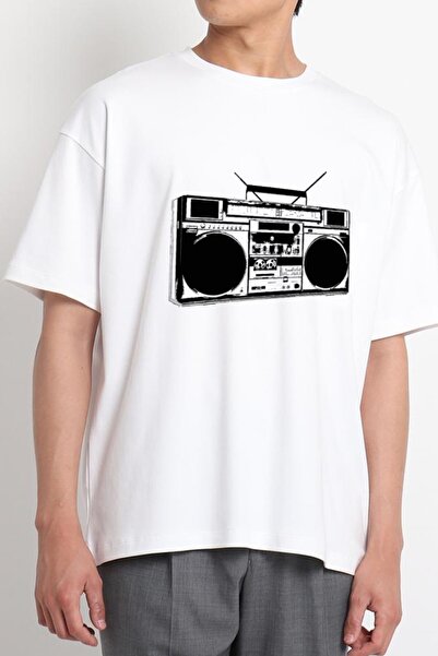 GreenMint صندوق ستيريو موسيقى أبيض للجنسين