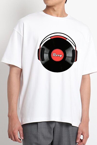 GreenMint سجل فينيل موسيقى أبيض للجنسين