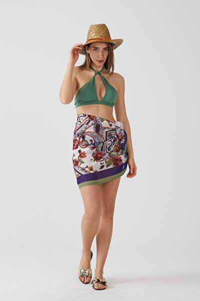 AYSHOME Ays Home Керамічний візерунок Короткий парео