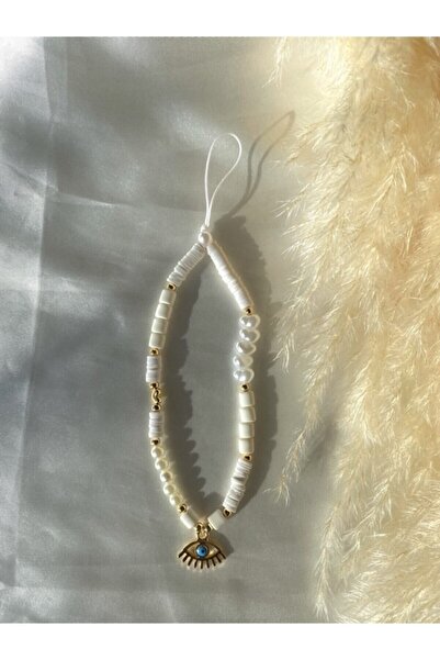 Karlay Beyaz Telefon Askısı Telefon Charmı