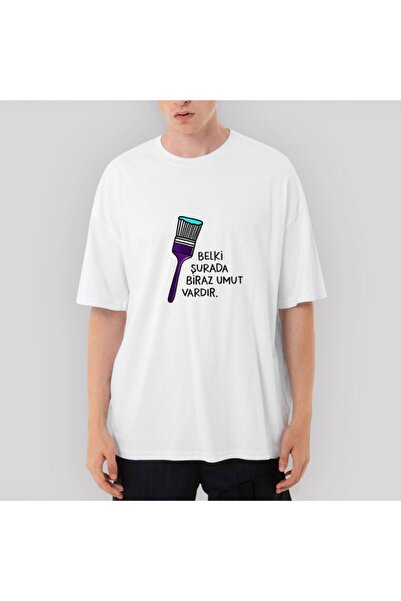 Z zepplin Може би има някаква надежда тук Огромна бяла тениска