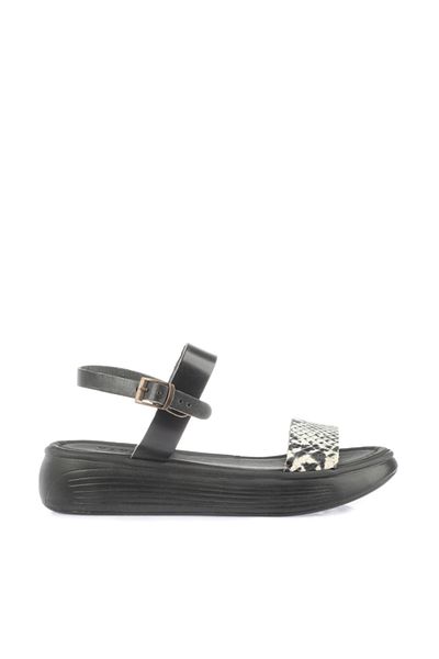 Yaya by Hotiç Sandalette - Schwarz - Flacher Absatz