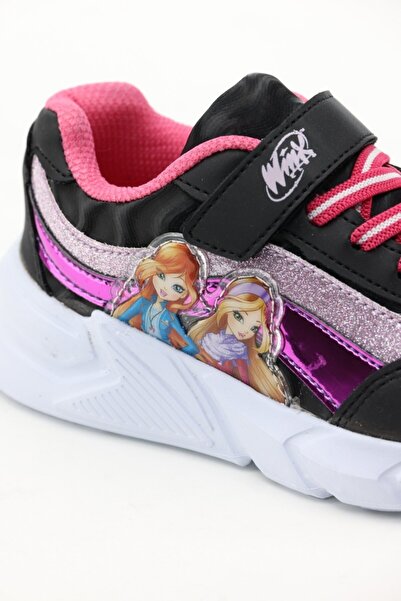winx Keyse.p1pr Siyah Kız Çocuk Spor Ayakkabı