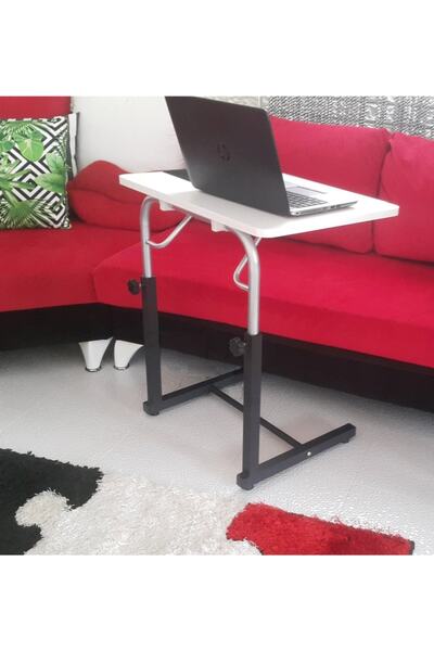 Depolife Notebook Laptop Sehpası Bilgisayar Ders Çalışma Masası Eğim Yüksekli...
