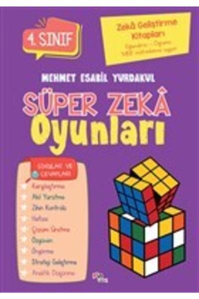 Pia Çocuk Yayınları ألعاب الذكاء الفائقة الصف الرابع